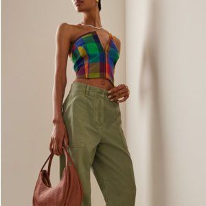 Mara Hoffman Layne Strapless Cotton Top